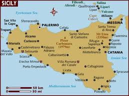 map sicily