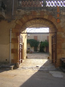 entrance baglio