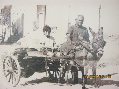 Zuccarello e papa anni sessanta