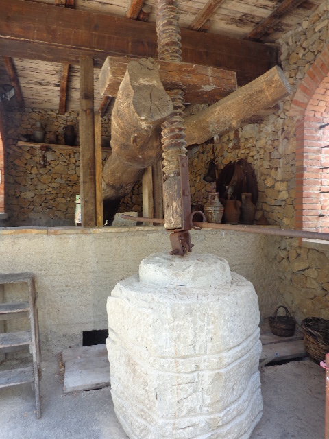 old wine press